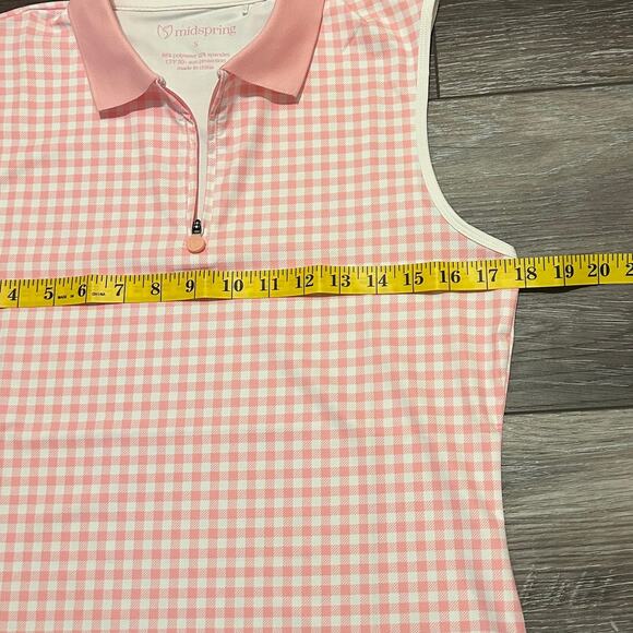 Midspring Sienna Top Pink/White Sleeveless, Size Small NWOT - Picture 9 of 9